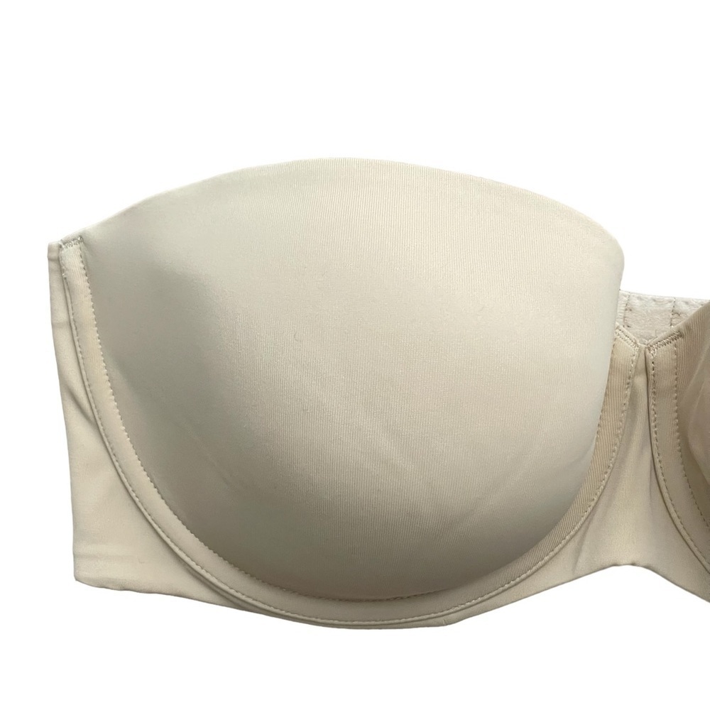 Cacique Lightly Lined Multiway Strapless Bra 40DD Nude - Picture 2 of 8
